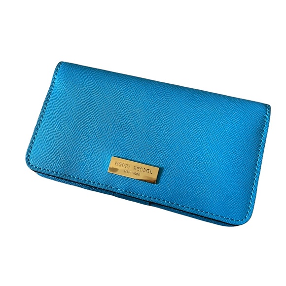 henri bendel Bags Henri Bendel Electric Blue Wallet Poshmark